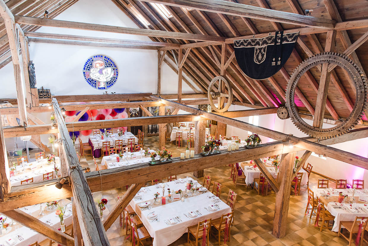 Gartenhochzeit - Location von oben