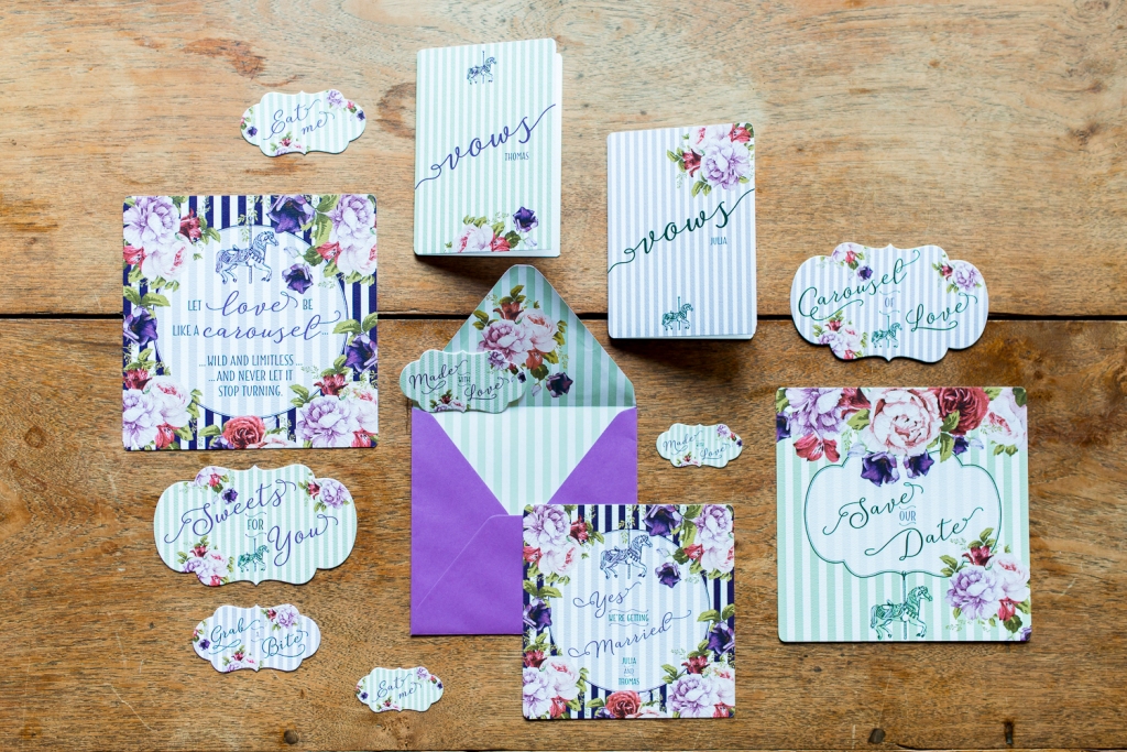 Papeterie des Styled Shoot, Delicious Wedding, Paula Rys