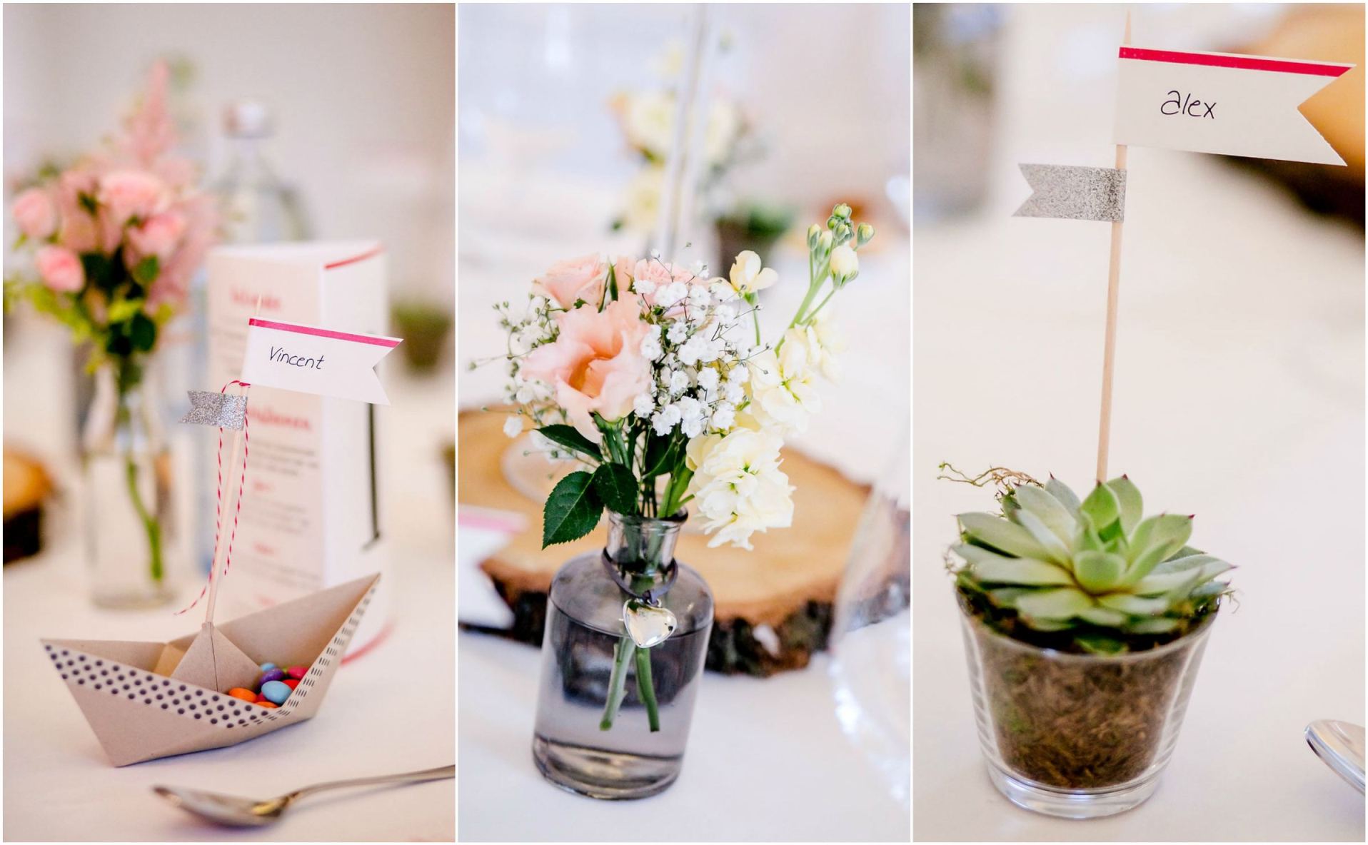 Frühlingshochzeit, Tischdekoration Frühlingshochzeit, Tischdekoration