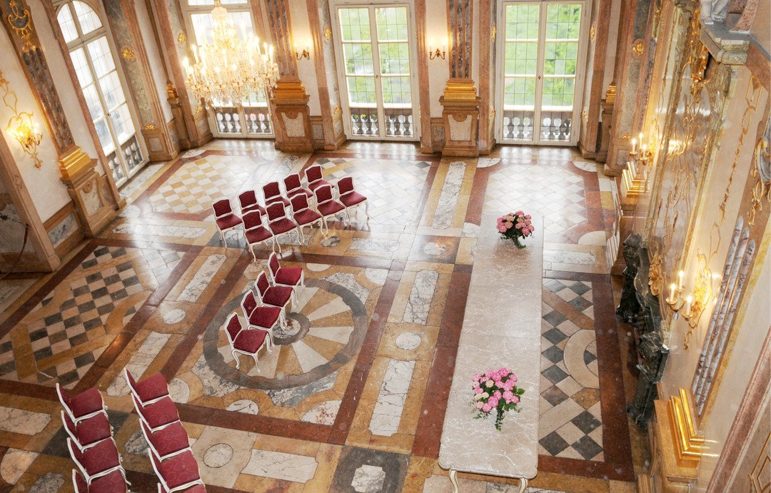 Heiraten in Salzburg Im schönsten Trauungssaal Europas, dem Marmorsaal im Schloss Mirabell