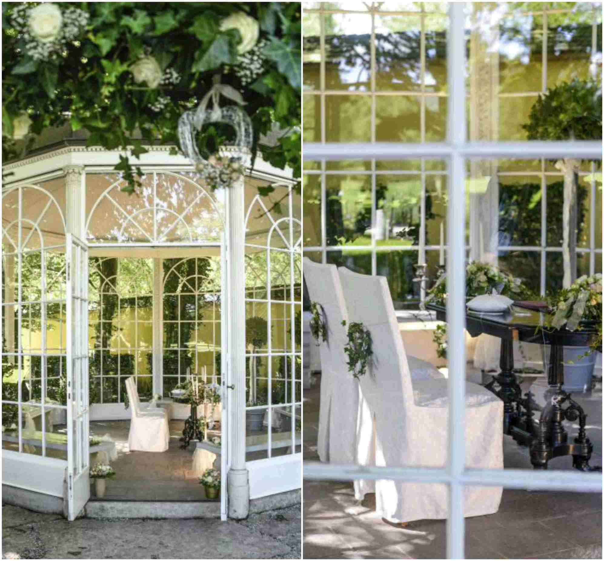 Heiraten in Salzburg, Schloss Hellbrun Trauung im romantischsten Pavillon der Stadt