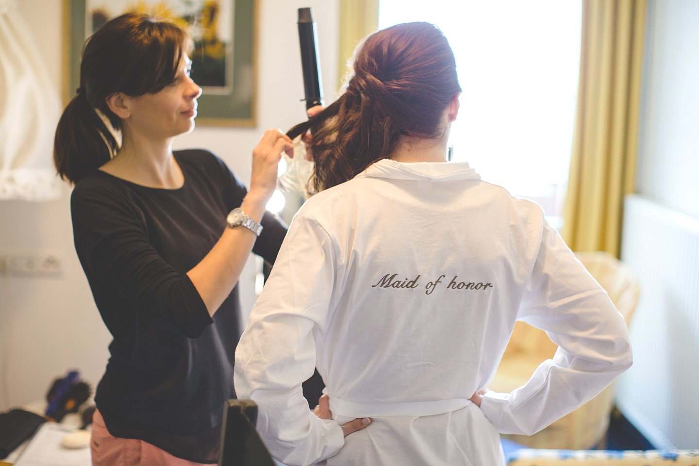 Brautstyling - Auch die Trauzeugin soll am Hochzeitstag strahlen