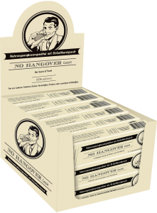 Gastgeschenk oder Give-Away Anti-Kater