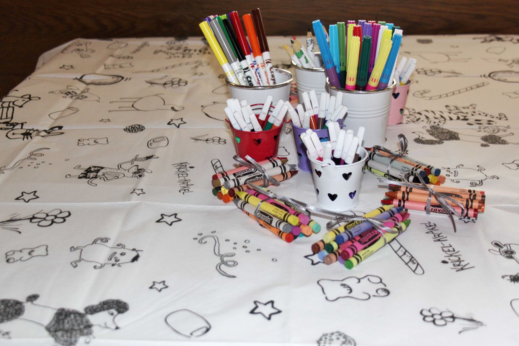 Maltischtuch für Hochzeiten