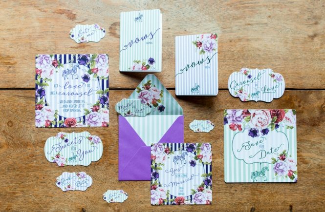 Papeterie des Styled Shoot, Delicious Wedding, Paula Rys