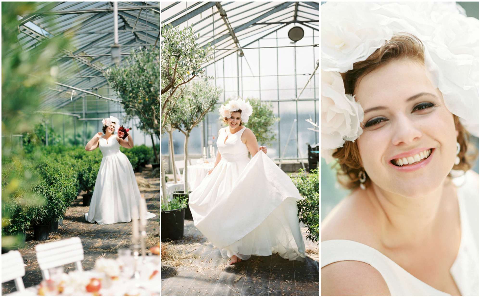 Brautmode in Plus Size Curvect Collage_Siegrid Cain Photography