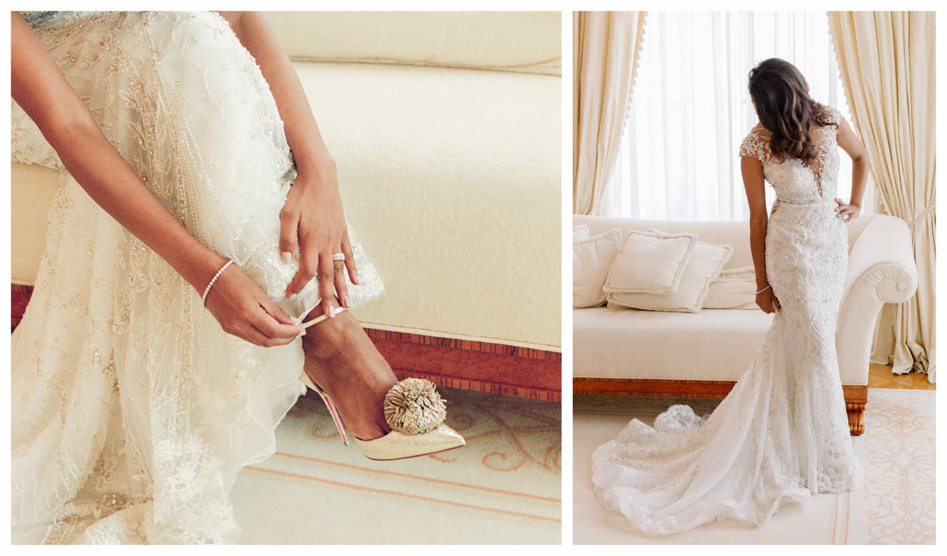 Brautkleid Trend extravagant