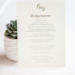 Hochzeit im Schloss Grafenegg, Menü