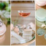 Hochzeitsinspiration in Grün und Apricot Schmuck