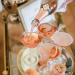 Hochzeitsinspiration in Grün und Apricot