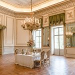 Hochzeitsinspiration in Grün und Apricot