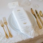 Hochzeitsinspiration in Grün und Apricot