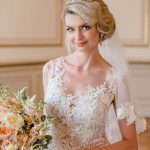 Hochzeitsinspiration in Grün und Apricot