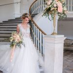 Hochzeitsinspiration in Grün und Apricot