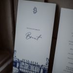 Sommerhochzeit mit französischem Flair Menükarte