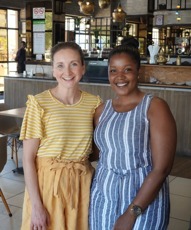 Two wedding planners in Mombasa Macy and me