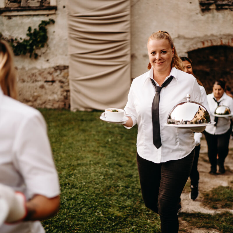 Catering bei Outdoor Dinner in Niederösterreich