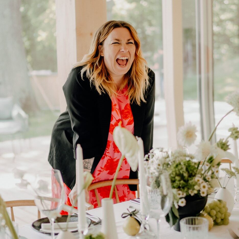 Bettina Baban bei der Arbeit